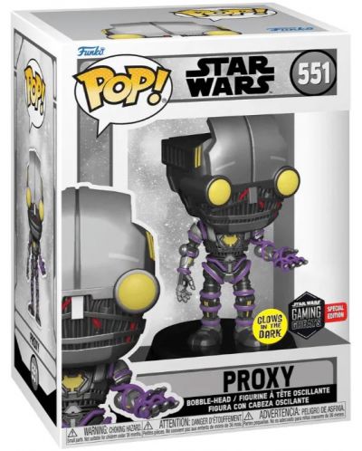 Фигура Funko POP! Movies: Star Wars - Proxy (The Force Unleashed) (Glows in the Dark) (Special Edition) #551 - 2