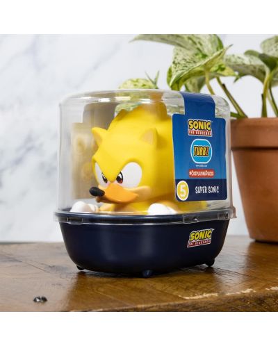 Фигура Numskull Tubbz Games: Sonic the Hedgehog - Super Sonic Duck Bath - 2