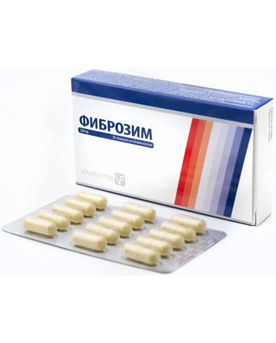 Фиброзим, 30 капсули, Vivafarma - 1