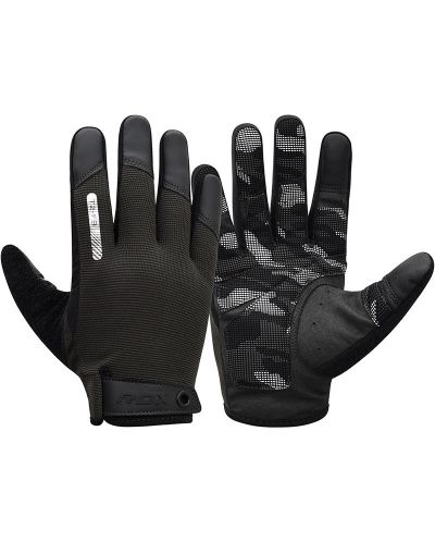 Фитнес ръкавици RDX - T2 Touch Screen Friendly,  черни - 1