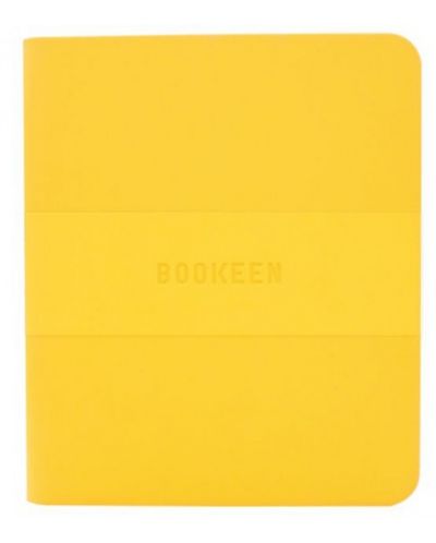 Електронeн четeц със силиконов калъф Bookeen - Saga. жълт - 1