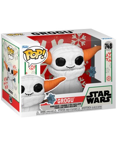 Фигура Funko POP! Television: Holiday - Grogu #748 - 2