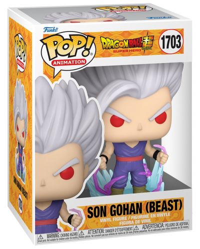 Фигура Funko POP! Animation: Dragon Ball Super - Son Gohan (Beast) #1703 - 3