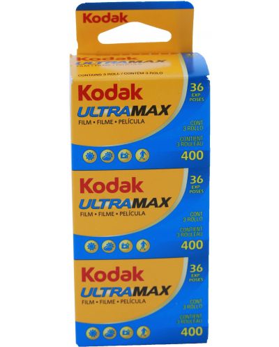 Филм Kodak - Ultra Max 400, 135-36, 3 броя - 1