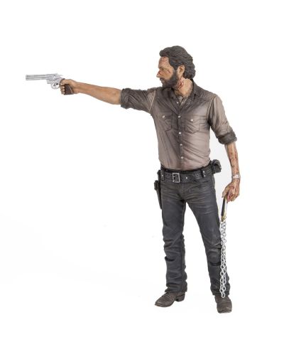 Фигура The Walking Dead - Rick Grimes Vigilante Edition Deluxe, 25cm - 2