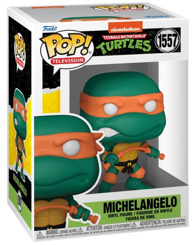 Фигура Funko POP! Television: Teenage Mutant Ninja Turtles - Michelangelo #1557 - 2