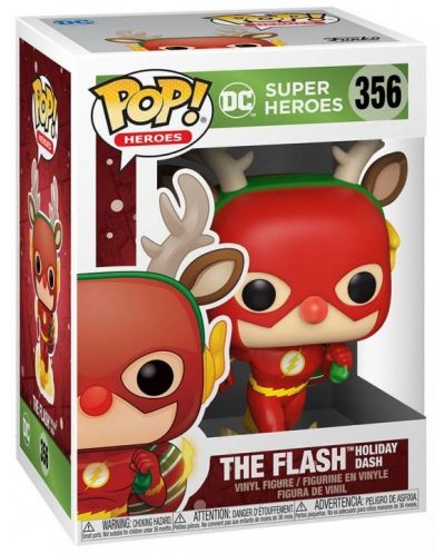 Фигура Funko POP! DC Comics: The Flash - Rudolph Flash #356 - 2