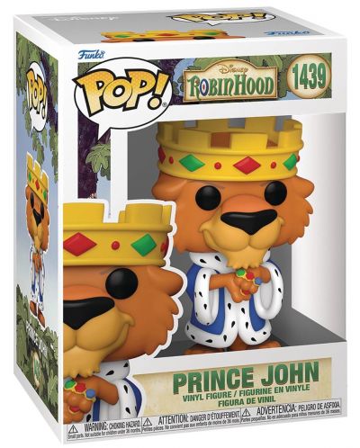 Фигура Funko POP! Disney: Robin Hood - Prince John #1439 - 2