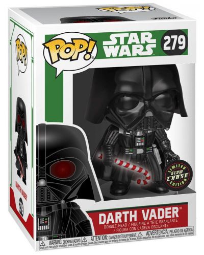 Фигура Funko POP! Star Wars: Holiday - Darth Vader #279 - 5