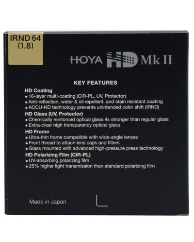 Филтър Hoya - HD MK II IRND64, 77mm - 3