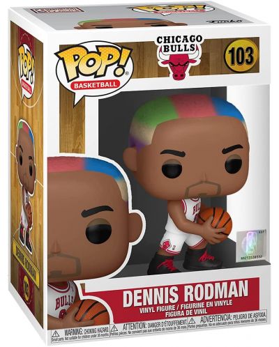 Фигура Funko POP! Sports: Basketball - Dennis Rodman (Chicago Bulls) #103 - 2