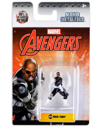 Фигура Metals Die Cast Marvel: Avengers - Nick Fury (Classic)