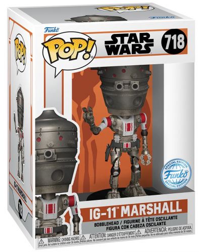 Фигура Funko POP! Television: The Mandalorian - IG-11 Marshall (Special Edition) #718 - 2