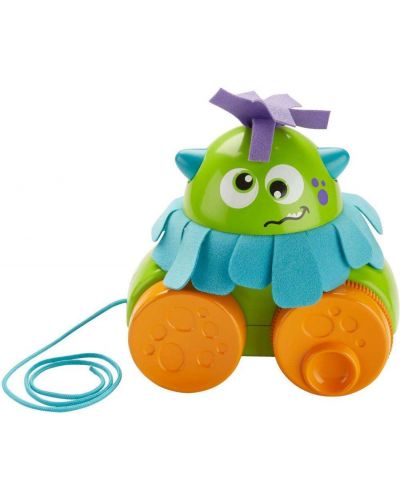 Детска играчка за дърпане Fisher Price - Шареното чудовище - 5