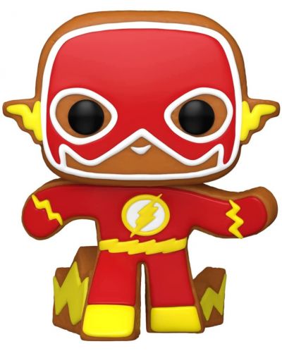 Фигура Funko POP! DC Comics: Holiday - Gingerbread The Flash #447 - 1