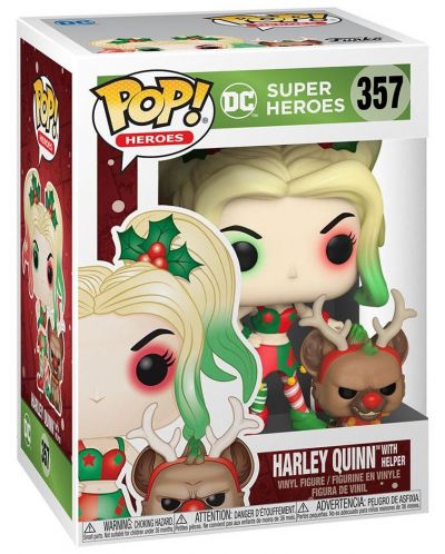 Фигура Funko POP! DC comics: Harley Quinn - Harley Quinn with Helper #357 - 2