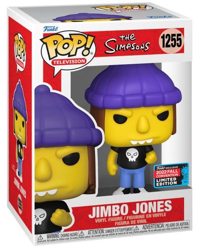 Фигура Funko POP! Television: The Simpsons - Jimbo Jones (Convention Limited Edition) #1255 - 2