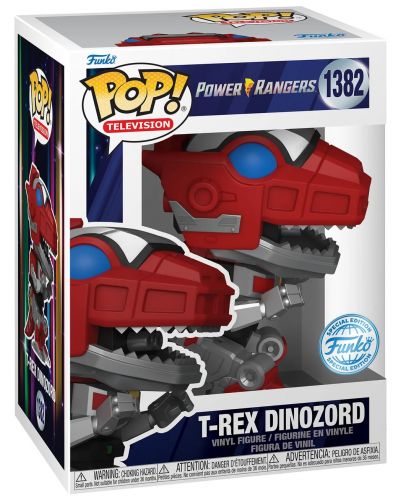 Фигура Funko POP! Television: Mighty Morphin Power Rangers - T-Rex Dinozord (Special Edition) #1382 - 2