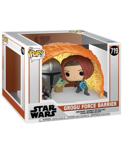 Фигура Funko POP! Moments: The Mandalorian - Grogu Force Barrier #719 - 2