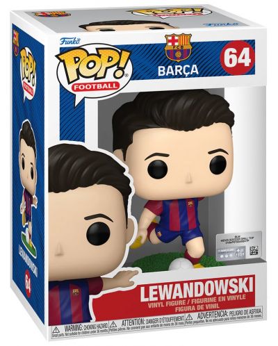 Фигура Funko POP! Sports: Football - Lewandowski (Barcelona) #64 - 2