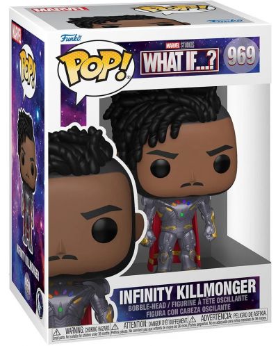 Фигура Funko POP! Marvel: What If…? - Infinity Killmonger #969 - 2
