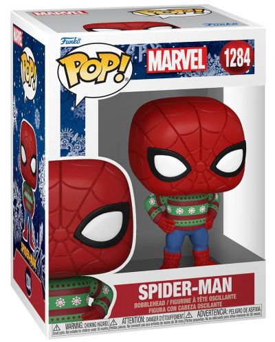 Фигура Funko POP! Marvel: Holiday - Spider-Man #1284 - 2