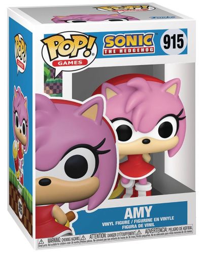 Фигура Funko POP! Games: Sonic the Hedgehog - Amy Rose #915 - 2