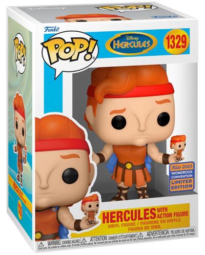 Фигура Funko POP! Disney: Hercules - Hercules with Action Figure (Convention Limited Edition) #1329 - 2