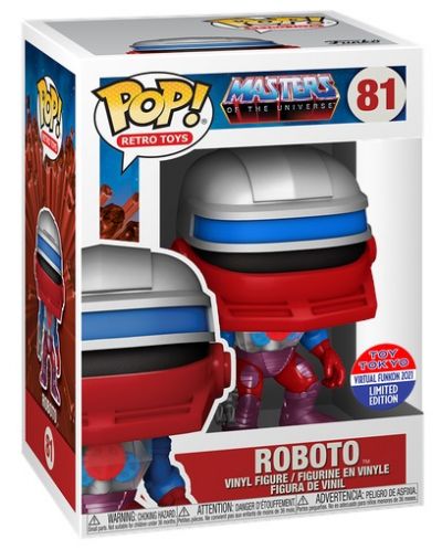 Фигура Funko POP! Retro Toys: MOTU - Roboto (Limited Edition) #81 - 2