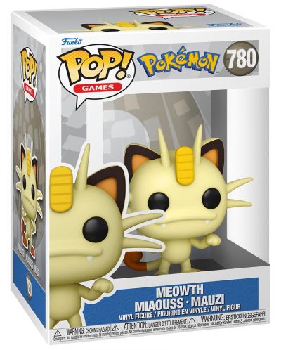 Фигура Funko POP! Games: Pokemon - Meowth #780 - 2