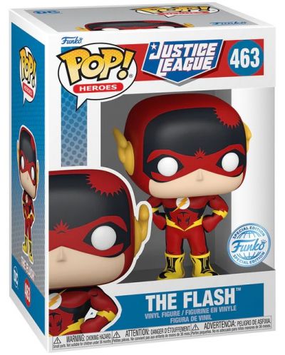 Фигура Funko POP! DC Comics: Justice League - The Flash (Special Edition) #463 - 2
