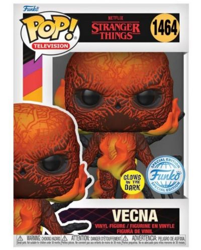 Фигура Funko POP! Television: Stranger Things - Vecna (Glows in the Dark) (Special Edition) #1464 - 2