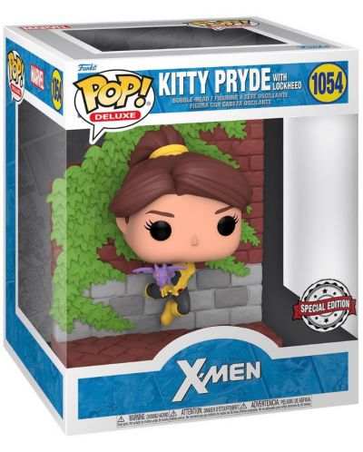 Фигура Funko POP! Deluxe: X-Men - Kitty Pryde with Lockheed (Special Edition) #1054 - 2