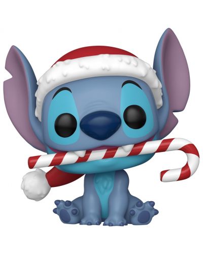 Фигура Funko POP! Disney: Lilo & Stitch - Stitch with Candy Cane #1502 - 1