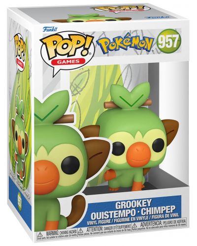 Фигура Funko POP! Games: Pokemon - Grookey #957 - 2