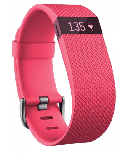 Fitbit Charge HR S - розова - 1