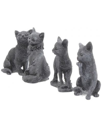 Фигура Nemesis Now Adult: Gothic - Lucky Black Cat, 6 cm (Mystery Box) - 2