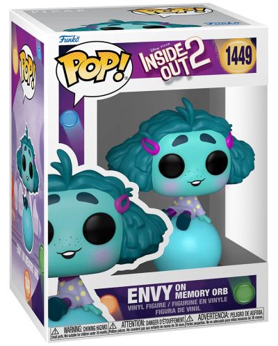 Фигура Funko POP! Disney: Inside Out 2 - Envy (on Memory Orb) #1449 - 2
