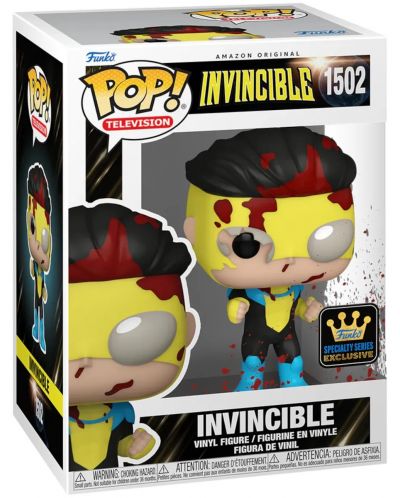 Фигура Funko POP! Television: Invincible - Invincible (Bloody) (Specialty Series Exclusive) #1502 - 2