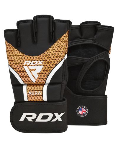 Фитнес ръкавици RDX - Aura T-17 Plus, размер XL, черни - 1