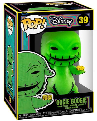 Фигура Funko POP! Disney: Nightmare Before Christmas - Oogie Boogie (Blacklight) #39 - 2