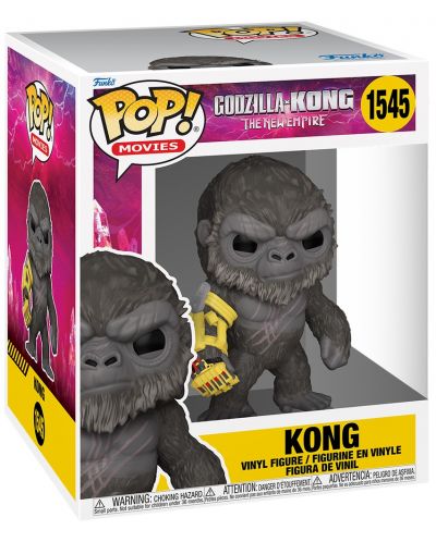 Фигура Funko POP! Movies: Godzilla vs. Kong - Kong #1545, 15 cm - 2