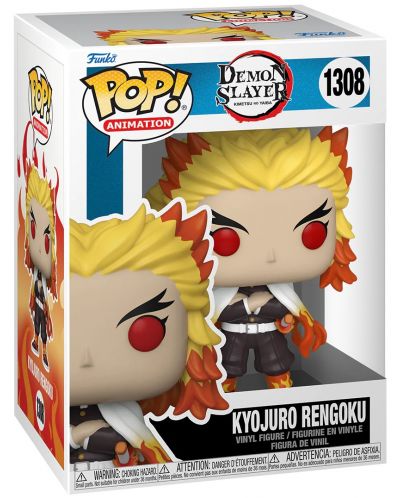 Фигура Funko POP! Animation: Demon Slayer - Kyojuro Rengoku #1308 - 2