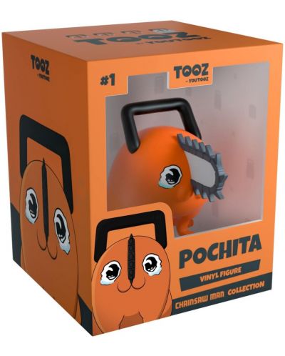 Фигура Youtooz Animation: Chainsaw Man - Pochita (Crying) #1, 6 cm - 2