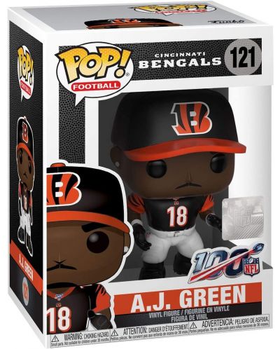 Фигура Funko POP! Sports: American Football - A.J. Green (Cincinnati Bengals) #121 - 2