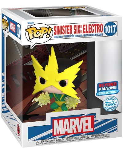 Фигура Funko POP! Deluxe: Spider-Man - Sinister Six: Electro (Beyond Amazing Collection) (Special Edition) #1017 - 2