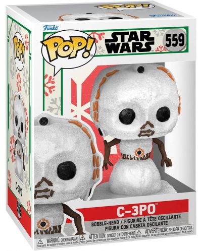 Фигура Funko POP! Movies: Star Wars - C-3PO (Holiday) #559 - 2