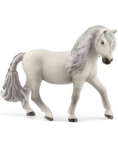 Фигурка Schleich Horse Club - Исландско пони кобила, бяла - 1