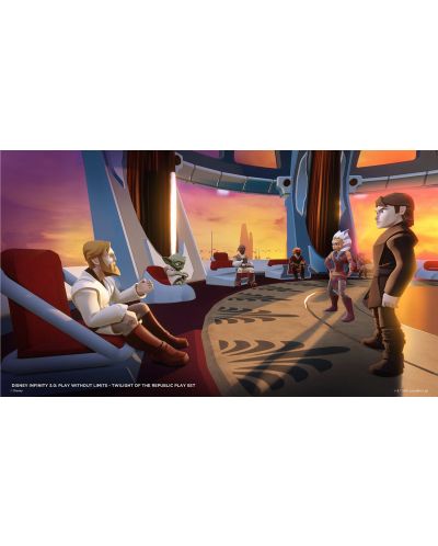 Фигури Disney Infinity 3.0 Star Wars Twilight of the Republic Play Set - 5