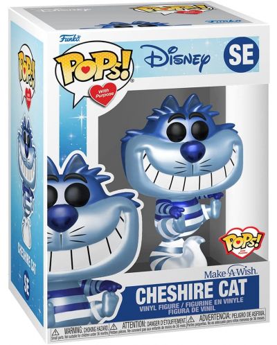 Фигура Funko POP! Disney: Alice in Wonderland - Cheshire Cat (Make-A-Wish) (Metallic) - 2